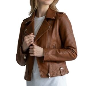 Kenna-T x Revolve Leather Moto Jacket
